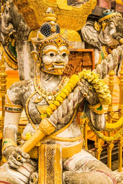 Стародавня Гігантська Статуя Фрі Храм Сутон Монкхон Хірі Таїланд — стокове фото