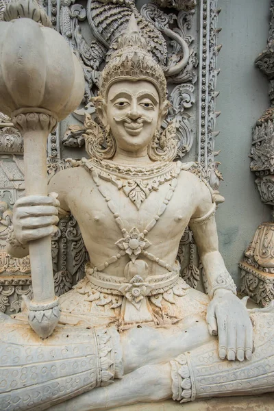ミンムアン寺院の美しい造形芸術 — ストック写真