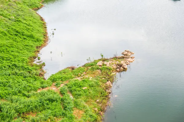 Landscape View Mae Kuang Udom Thara Dam Thailand — стокове фото