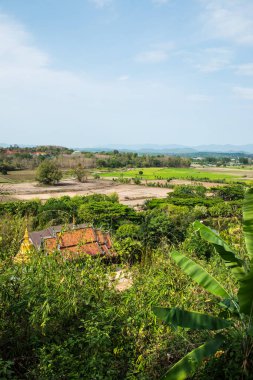 Chiang Rai, Tayland 'daki Mae Khachan manzarası.