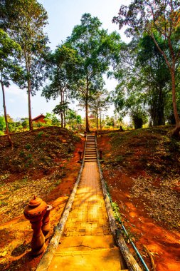 Wiang Kalong antik şehri, Tayland manzarası.