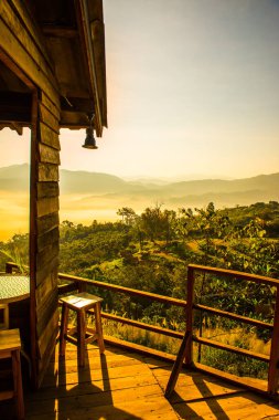 Phu Langka Ulusal Parkı, Tayland Güzel Dağ Manzarası.