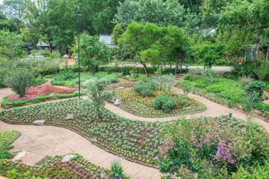 Doi Ang Khang, Tayland 'da dağdaki bahçe..