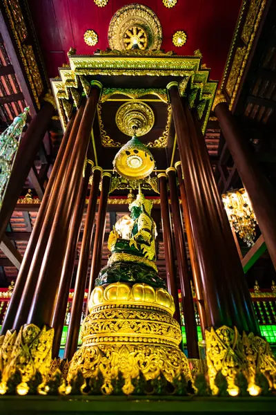 Chiang Rai Thailand October 2019 Emerald Buddha Phra Kaew Temple — Stock Photo, Image