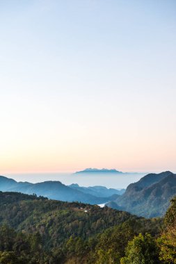 Mon Sone bakış açısıyla gün doğumu, Tayland.