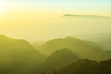Mon Sone bakış açısıyla gün doğumu, Tayland.