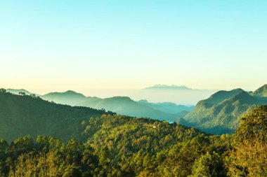 Mon Sone bakış açısıyla gün doğumu, Tayland.