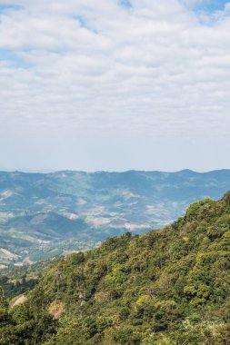 Tayland dağının doğal manzarası.