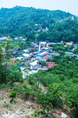 Dağdaki köy, Myanmar.