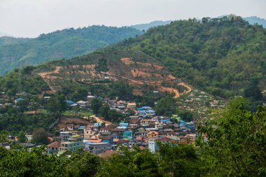 Dağdaki köy, Myanmar.