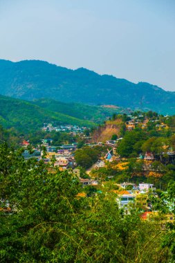 Dağdaki köy, Myanmar.