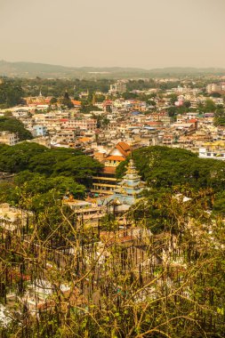 Dağdaki köy, Myanmar.