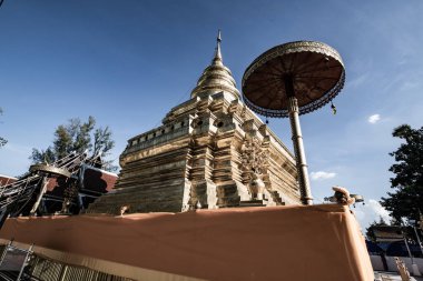 Phra: Shi Chom Thong Worawihan tapınağı, Tayland.