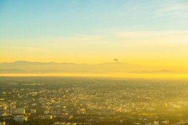 Chiang Mai city in the early morning, Thailand.