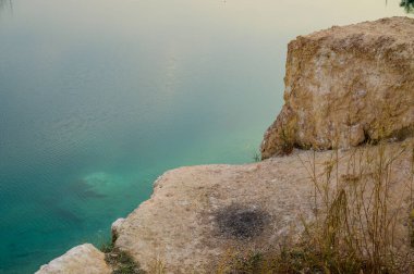 Blue lake at Kamphaeng Phet province, Thailand.