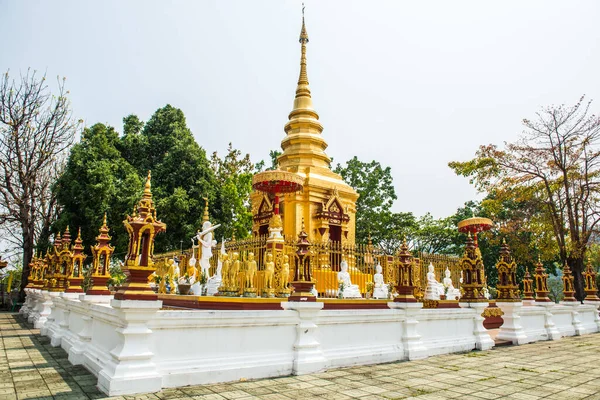 Prathat Doi Wao Tapınağı Tayland Altın Tapınağı — Stok fotoğraf
