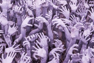 Rong Khun Tapınağı, Tayland 'da el işi sanatları..