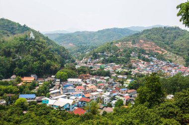 Dağdaki köy, Myanmar.
