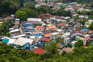 Dağdaki köy, Myanmar.