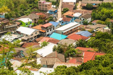 Dağdaki köy, Myanmar.