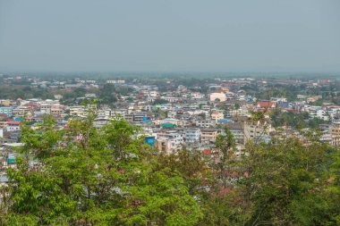 Dağdaki köy, Myanmar.