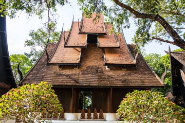 Tayland 'ın Chiangrai eyaletinde bir müze binası..