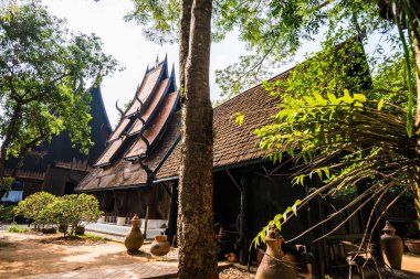 Tayland 'ın Chiangrai eyaletinde bir müze binası..