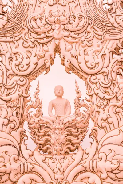 Decoration Molding Art Rong Khun Temple Thailand — Stock Photo, Image