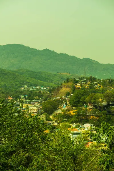Dorf Den Bergen Myanmar — Stockfoto