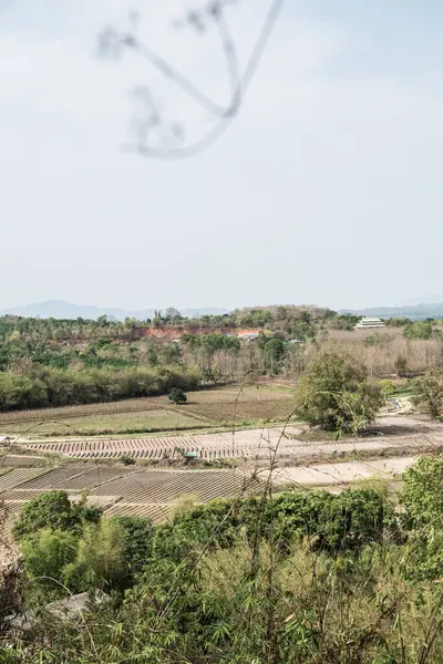 Chiang Rai, Tayland 'daki Mae Khachan manzarası.