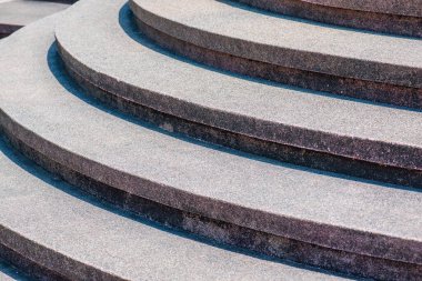 Tayland 'daki parkta beton merdiven..