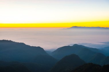 Mon Sone bakış açısıyla gün doğumu, Tayland.