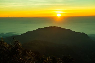 Mon Sone bakış açısıyla gün doğumu, Tayland.