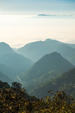 Mon Sone bakış açısıyla gün doğumu, Tayland.