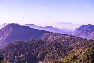 Mon Sone bakış açısıyla gün doğumu, Tayland.