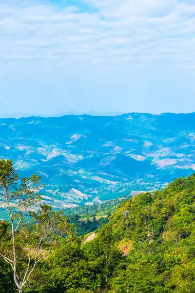 Tayland dağının doğal manzarası.