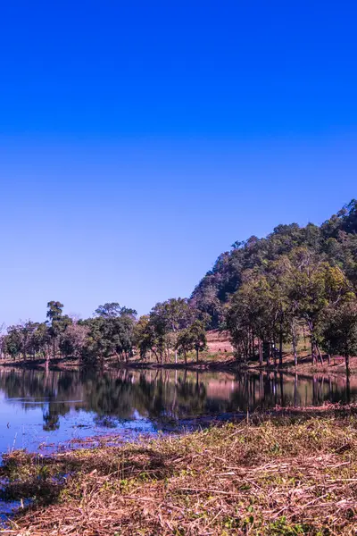 泰国清迈的湖景 — 图库照片