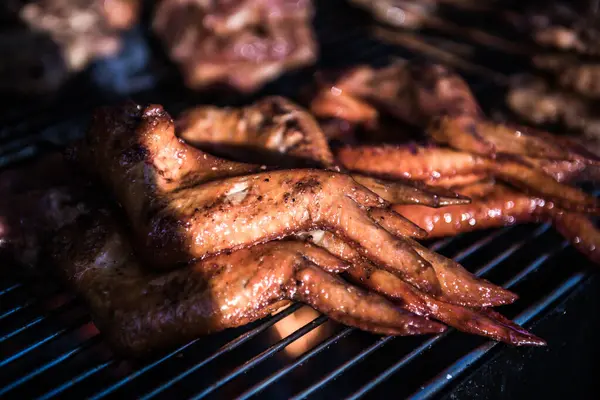 타이식구운 닭고기 — 스톡 사진
