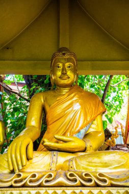 Chiang Rai ilindeki Buda Rattana Mengrai Heykeli, Tayland.