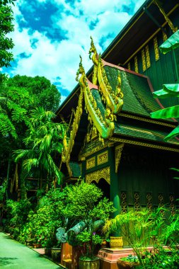 Saengkaew Müze Binası Chiang Rai Eyaleti, Tayland.