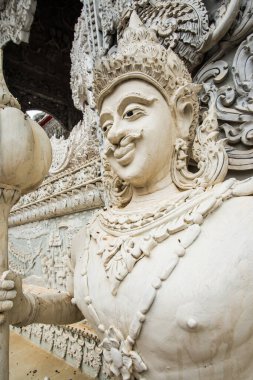 Mingmuang Tapınağı, Tayland 'da güzel bir kalıp sanatı..