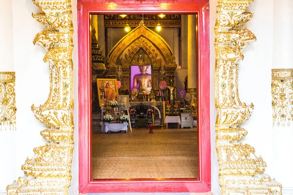 泰国Phaya Wat庙宇中古老的佛像 — 图库照片