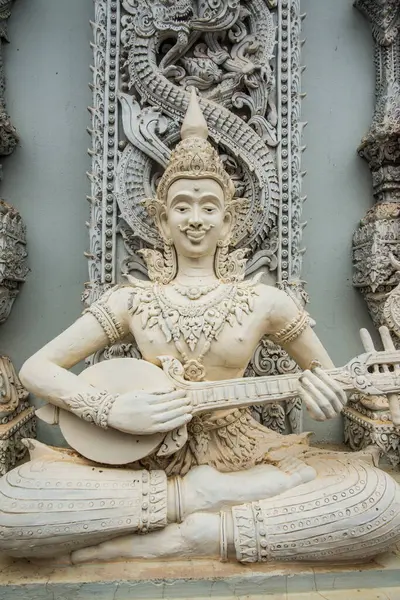 Piękna Sztuka Formowania Świątyni Mingmuang Tajlandia — Zdjęcie stockowe