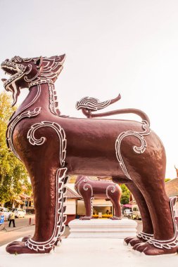 Phrathat Hariphunchai Tapınağı, Tayland.
