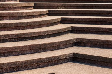 Tayland 'daki parkta beton merdiven..