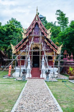 Aranya Tapınağı, Tayland 'da yapım aşamasındaki güzel kilise.