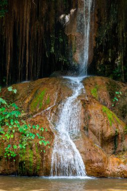 Phu Sang waterfall in Phayao province, Thailand.