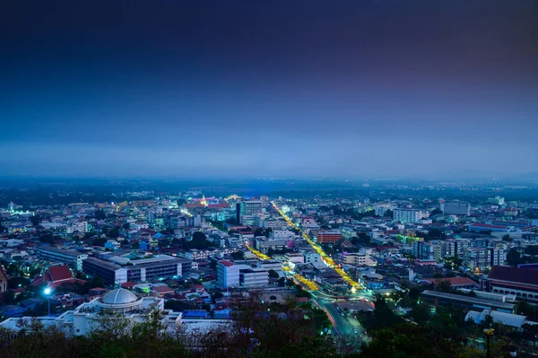 Nakhonsawan Thailand January 2020 Aerial View Nakhon Sawan Cityscape Thailand — Foto de Stock