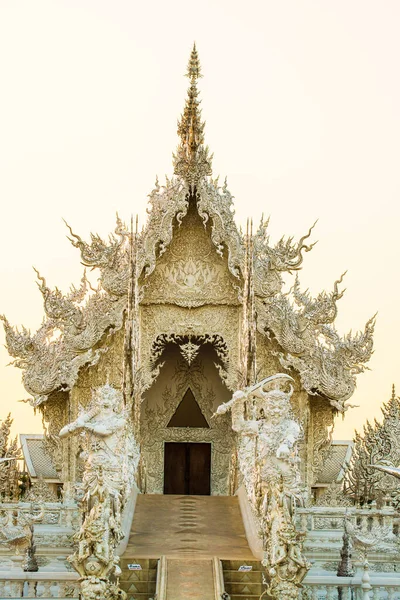 Temple Rong Khun Dans Province Chiang Rai Thaïlande — Photo