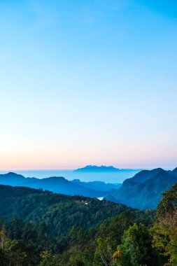 Mon Sone bakış açısıyla gün doğumu, Tayland.
